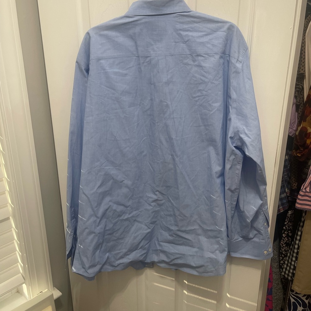Croft & Barrow Men's Sky Blue Dress Shirt - Picture 11 of 14